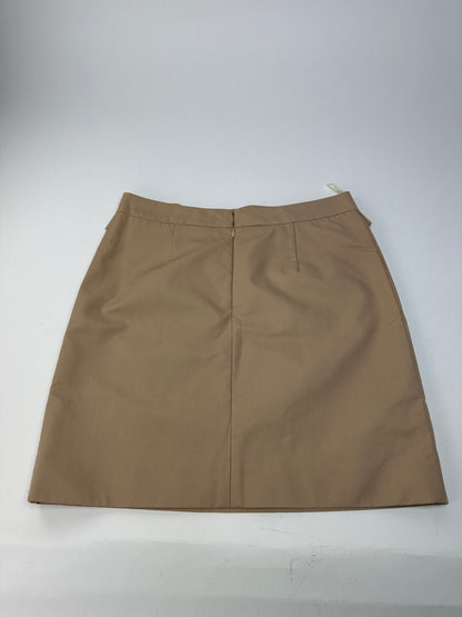 Vintage Celine Cotton Blend Skirt Y2K Beige
