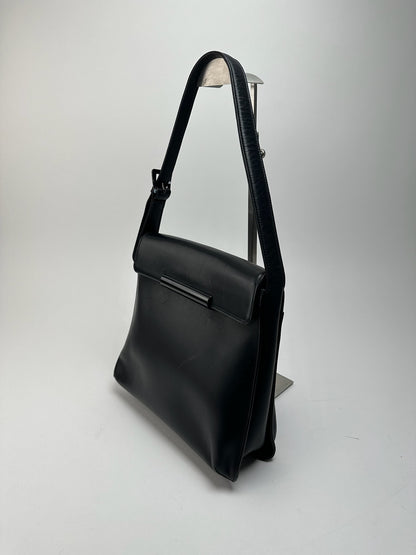 Sac vintage en cuir noir Givenchy