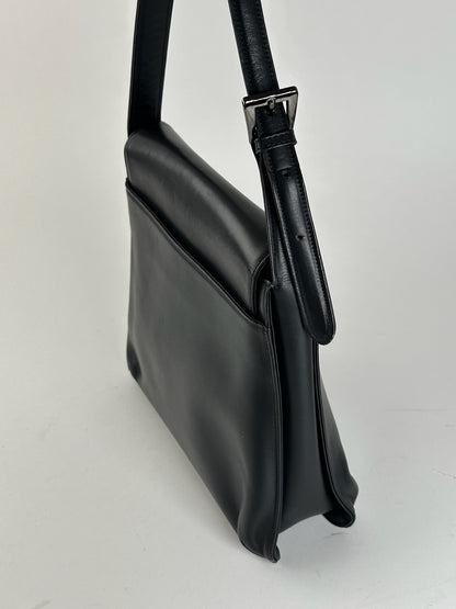 Sac vintage en cuir noir Givenchy