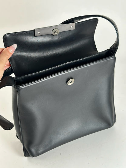 Sac vintage en cuir noir Givenchy