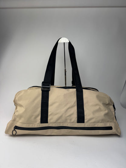 Vintage Chanel Sport Duffel Bag Black White