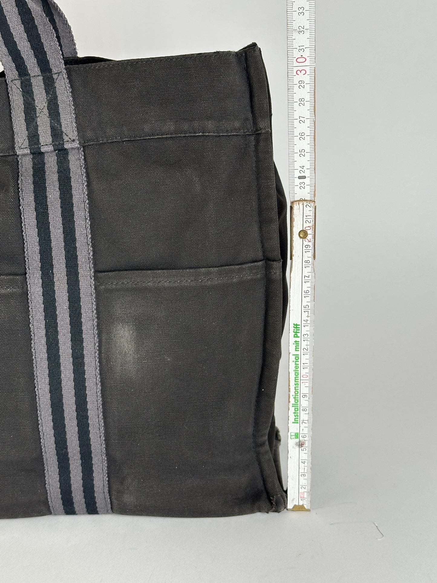 Vintage Hermes Shopper bag black