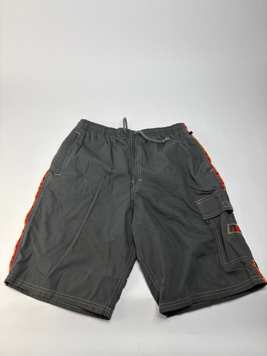 Vintage Kansai Yamamoto Men's Cargo Shorts Grey M