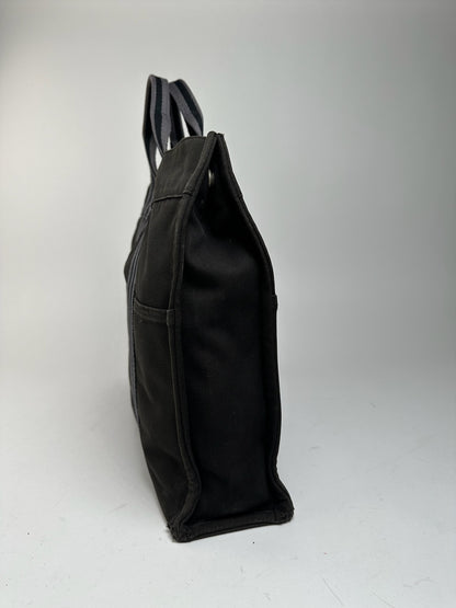 Vintage Hermes Shopper bag black