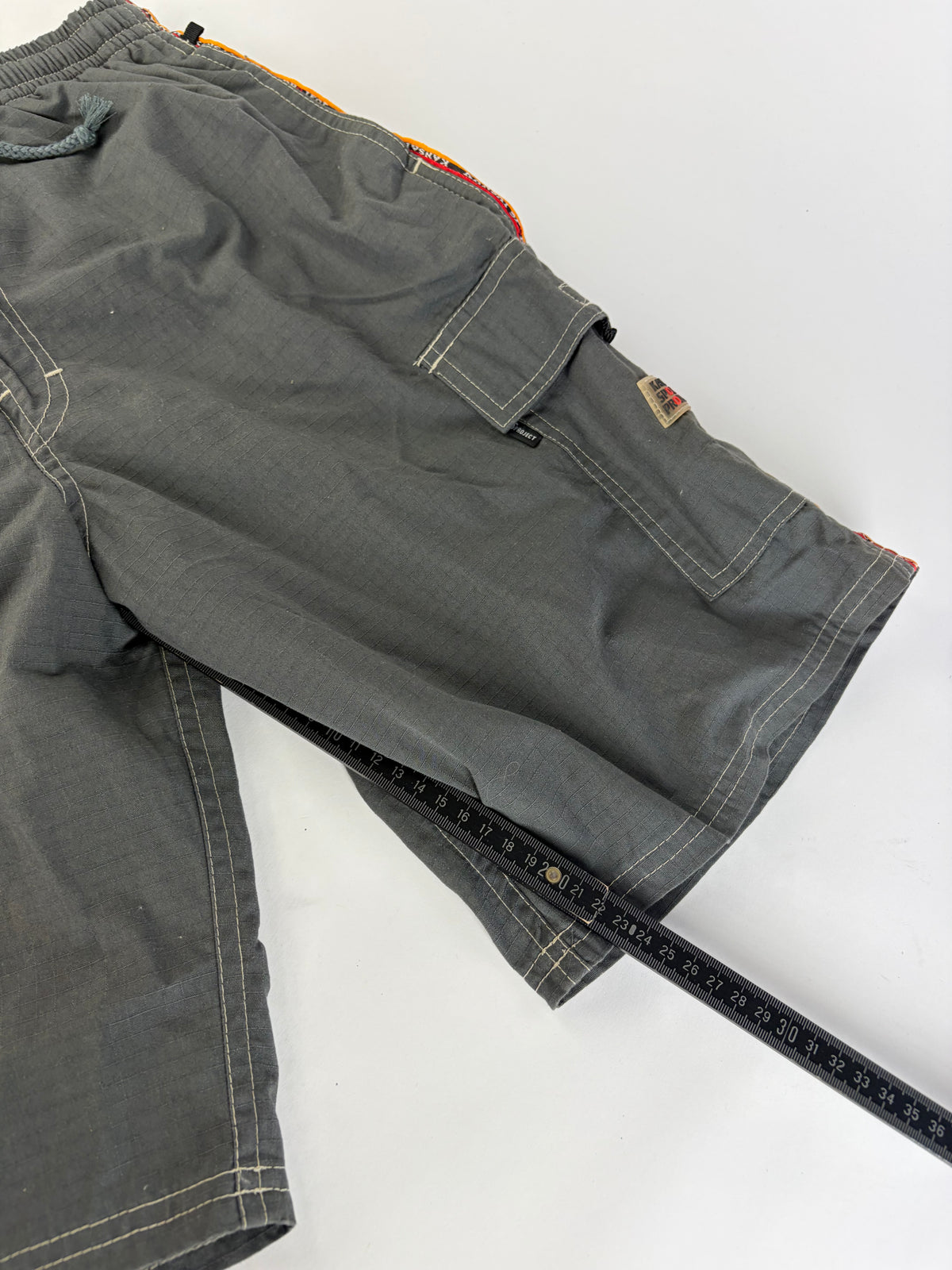 Vintage Kansai Yamamoto Men's Cargo Shorts Grey M