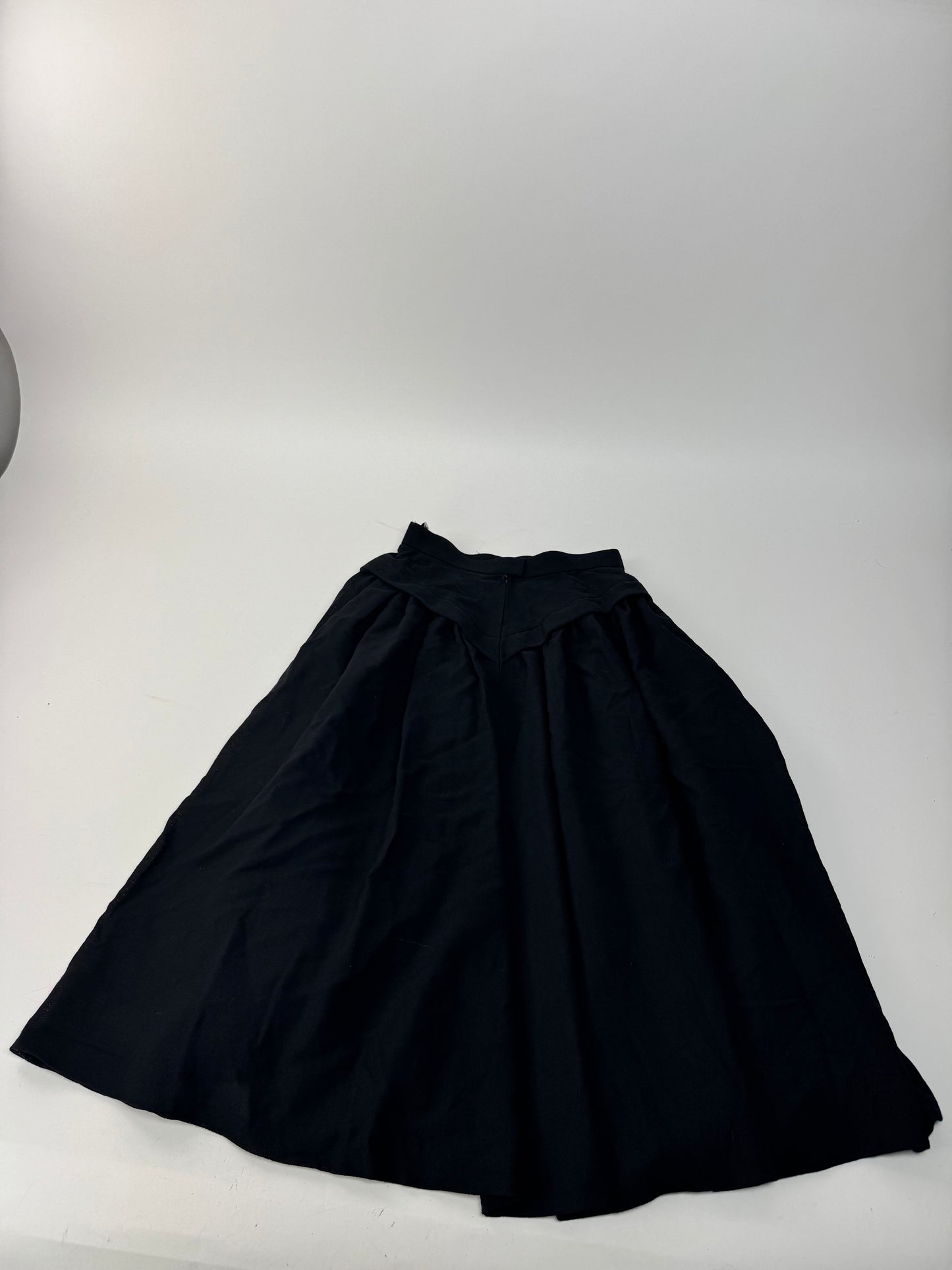 Vintage Dior Wool Skirt black 36/S