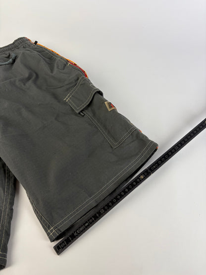 Vintage Kansai Yamamoto Men's Cargo Shorts Grey M