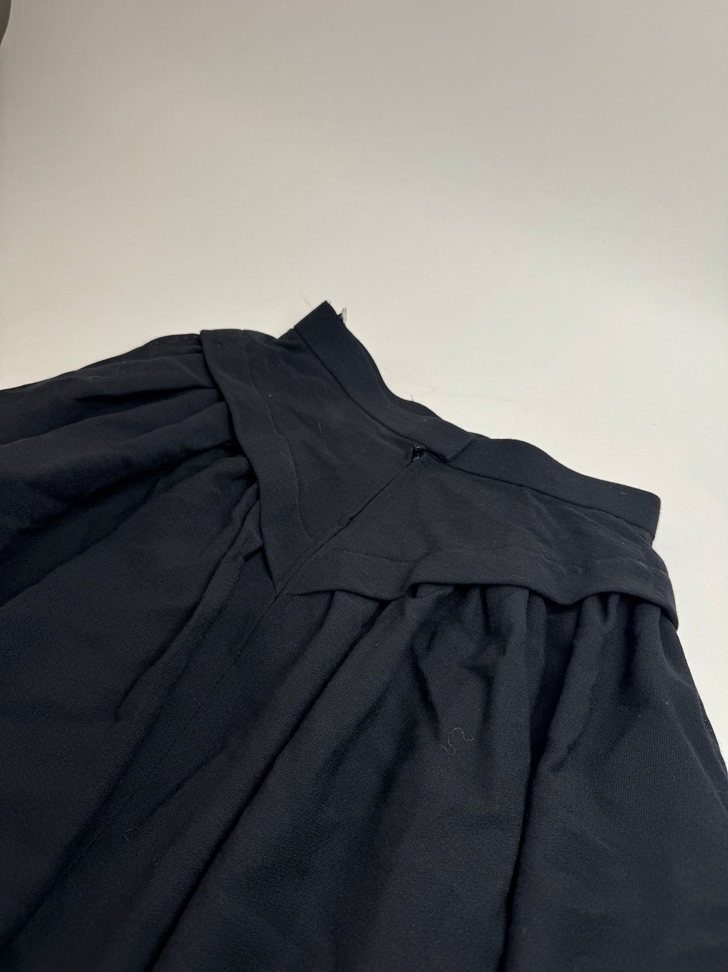 Vintage Dior Wool Skirt black 36/S