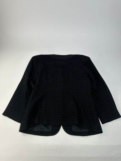 Vintage Balenciaga Textured Panel Jacket Y2K Black