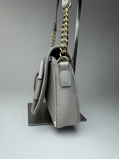 Sac vintage en cuir vegan Vivienne Westwood gris