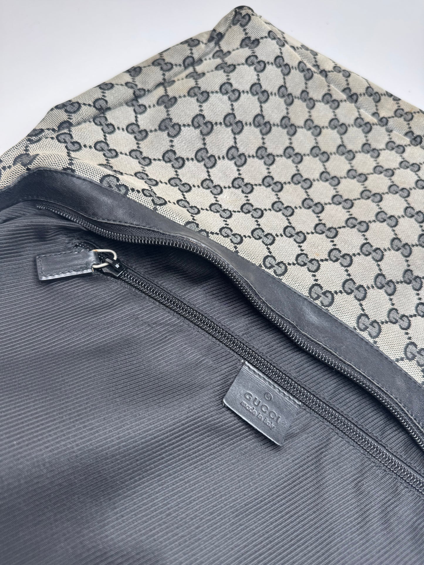 Vintage Gucci Monogram Canvas 2Way