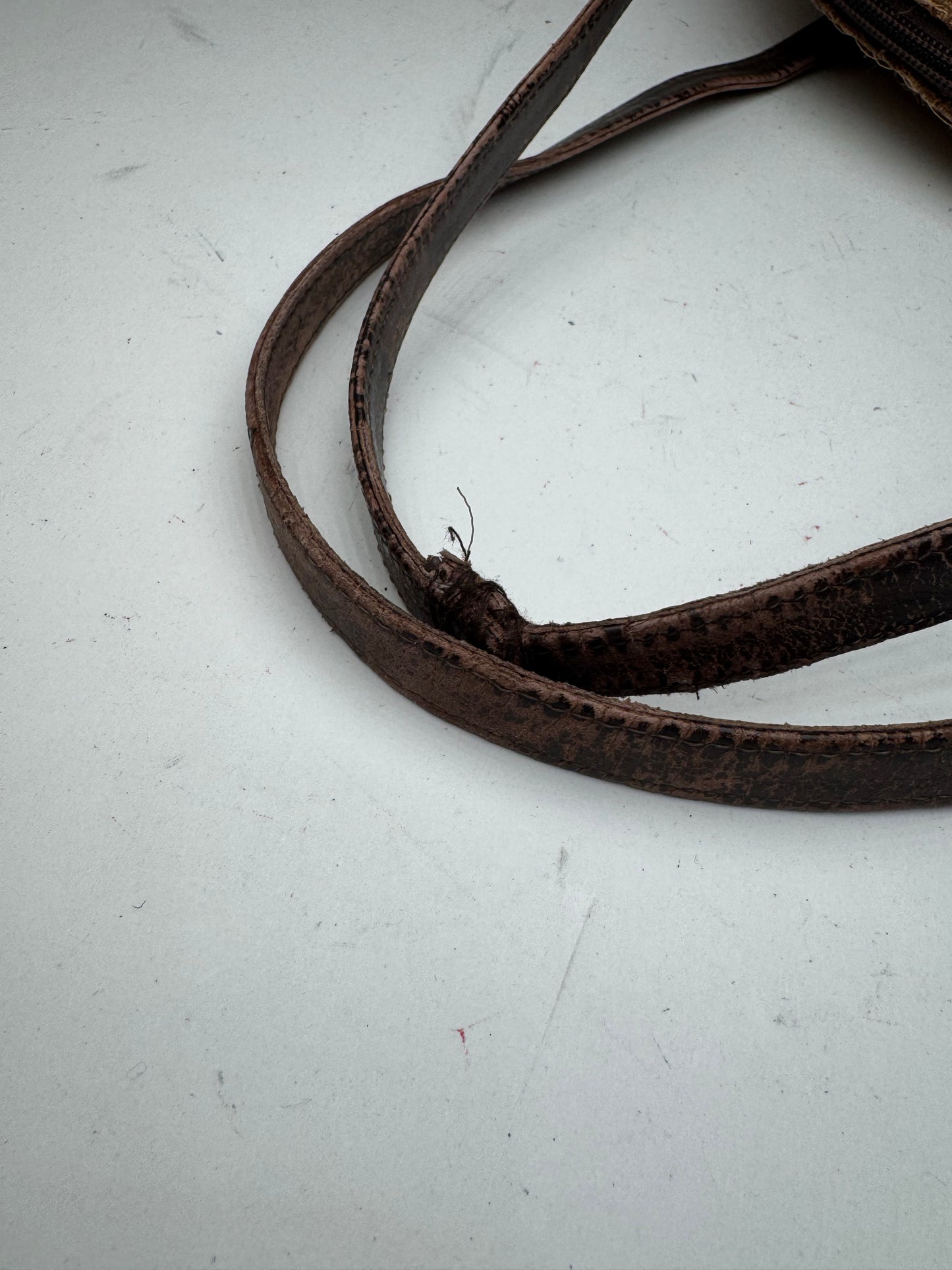 Vintage Dior Oblique Monogram Bag Brown