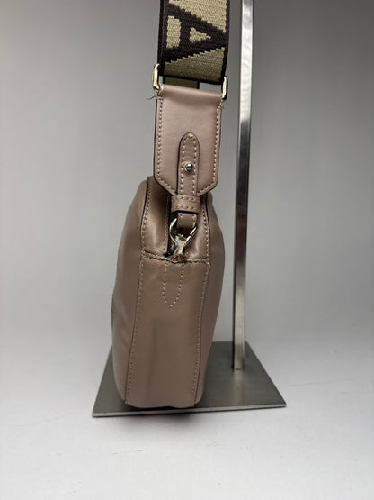 Sac vintage Stella Mc Cartney en cuir végétalien avec logo beige marron