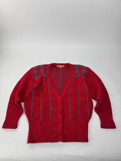 Vintage Dior Wool Sweater Red M