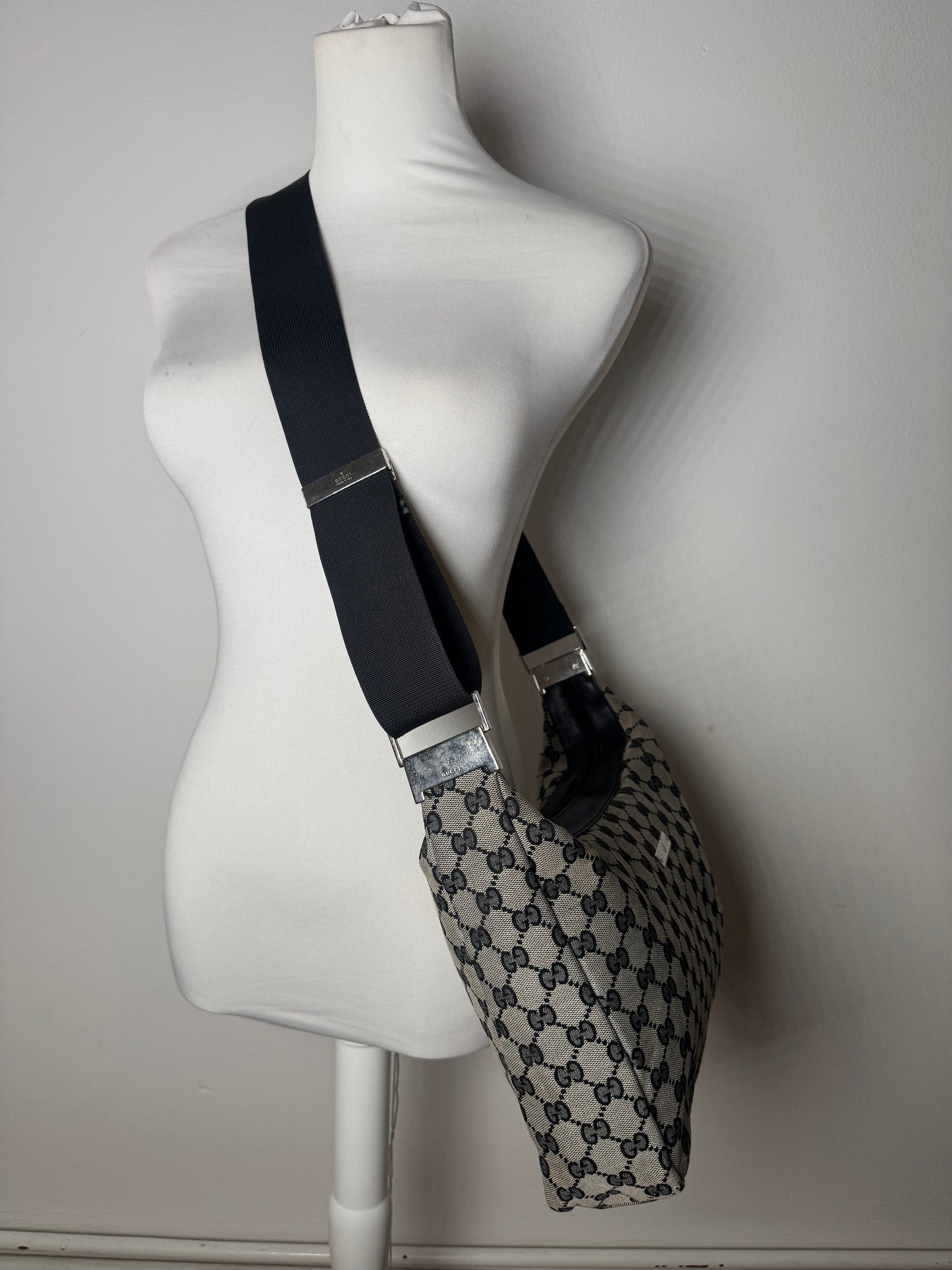 Vintage Gucci Monogram Canvas 2Way