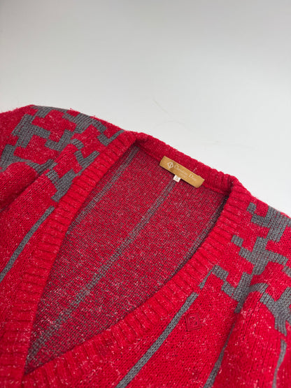 Vintage Dior Wool Sweater Red M