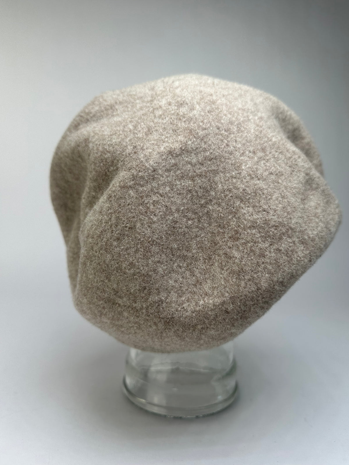 Vintage Vivienne Westwood Wool Beret c. Late 2000s Beige Red