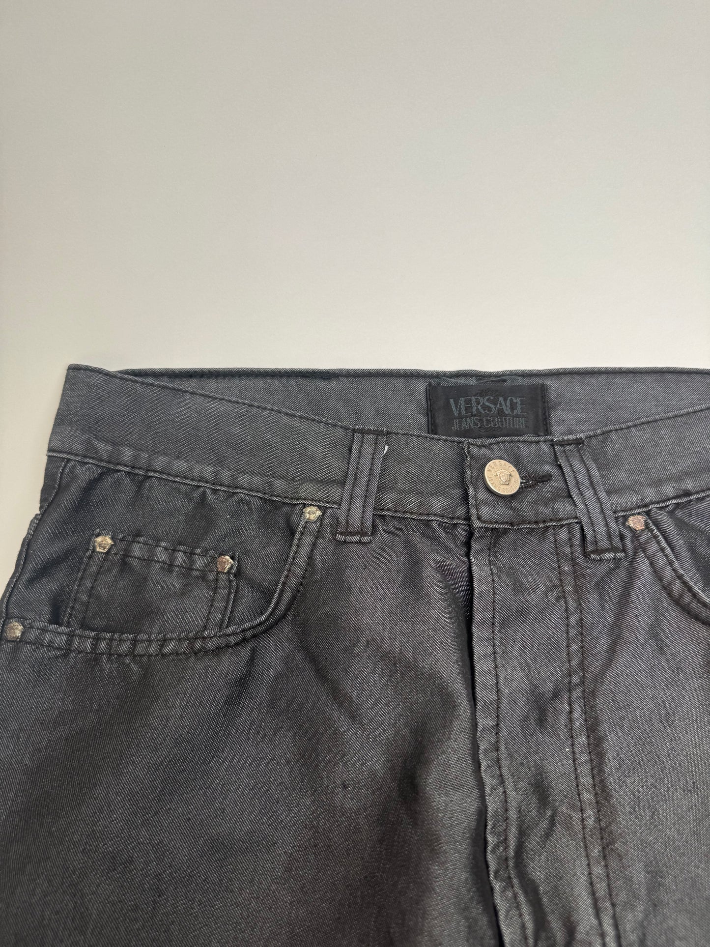 Vintage Versace Pants Anthracite M