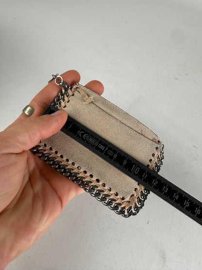 Vintage Stella Mc Cartney Vegan Leather Falabella Card Holder Pink