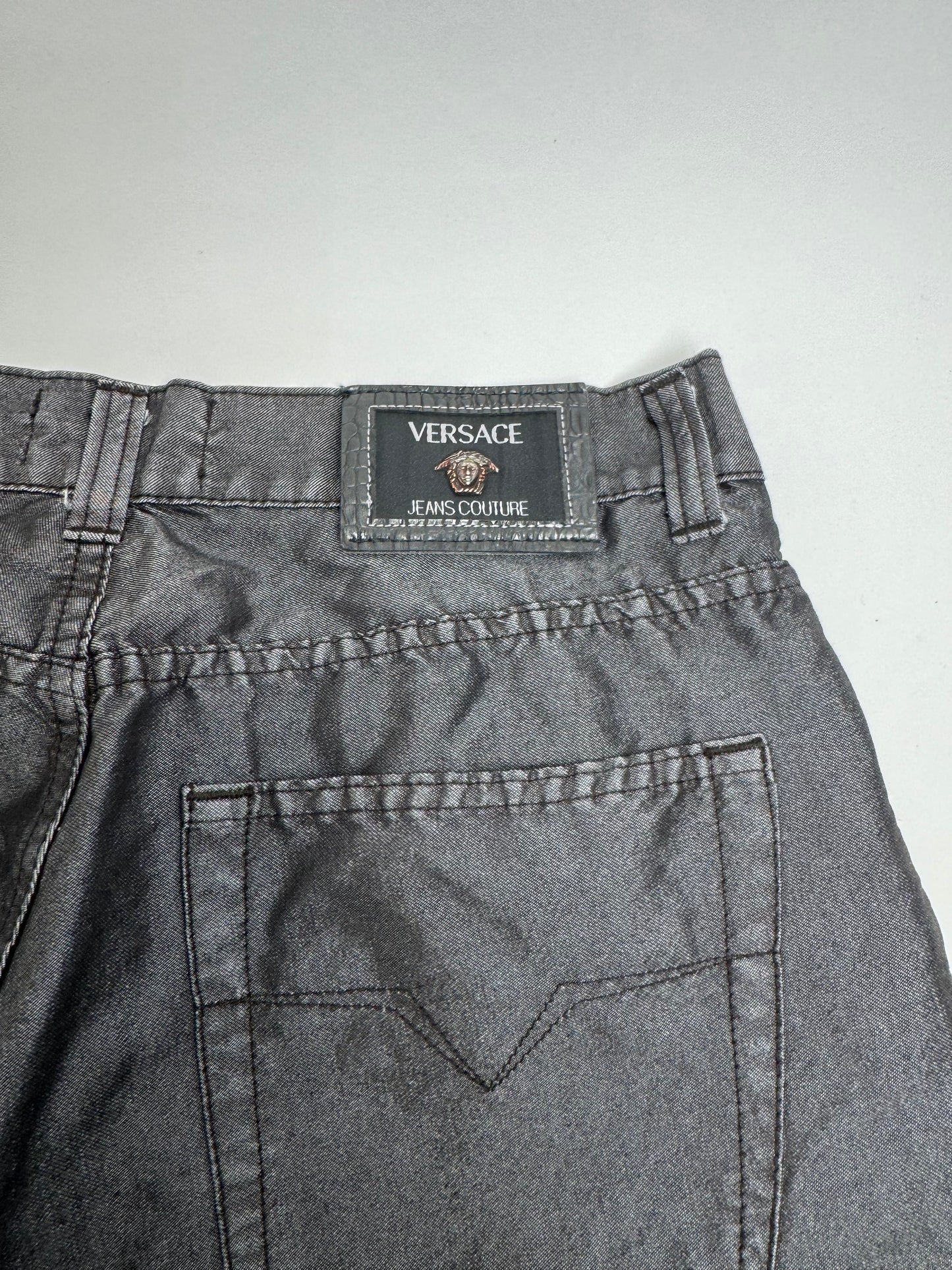 Vintage Versace Pants Anthracite M