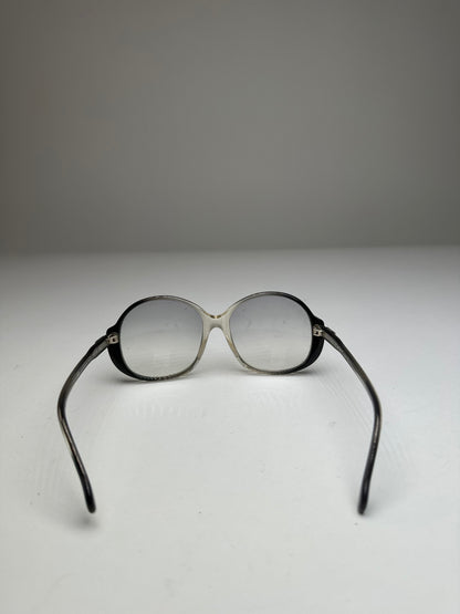 Vintage Givenchy Acetate Sunglasses Y2K Blue Silver
