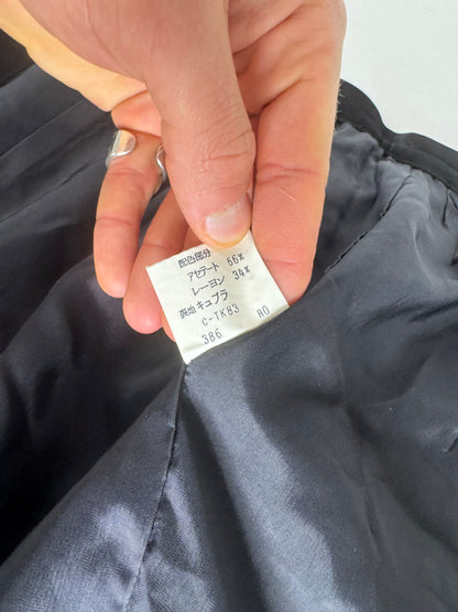 Vintage Yves Saint Laurent Skirt M black