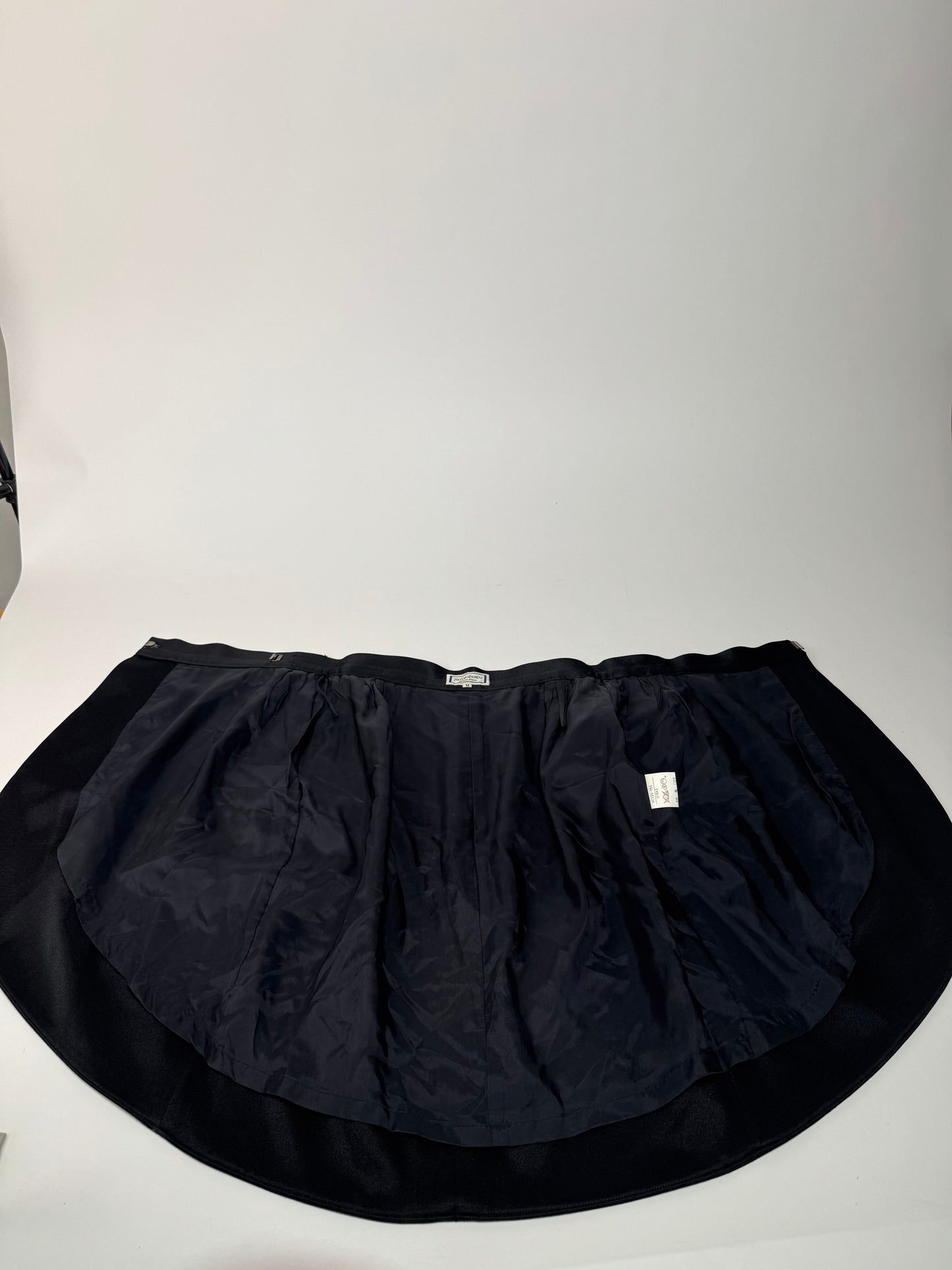 Vintage Yves Saint Laurent Skirt M black