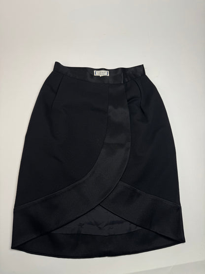 Vintage Yves Saint Laurent Skirt M black