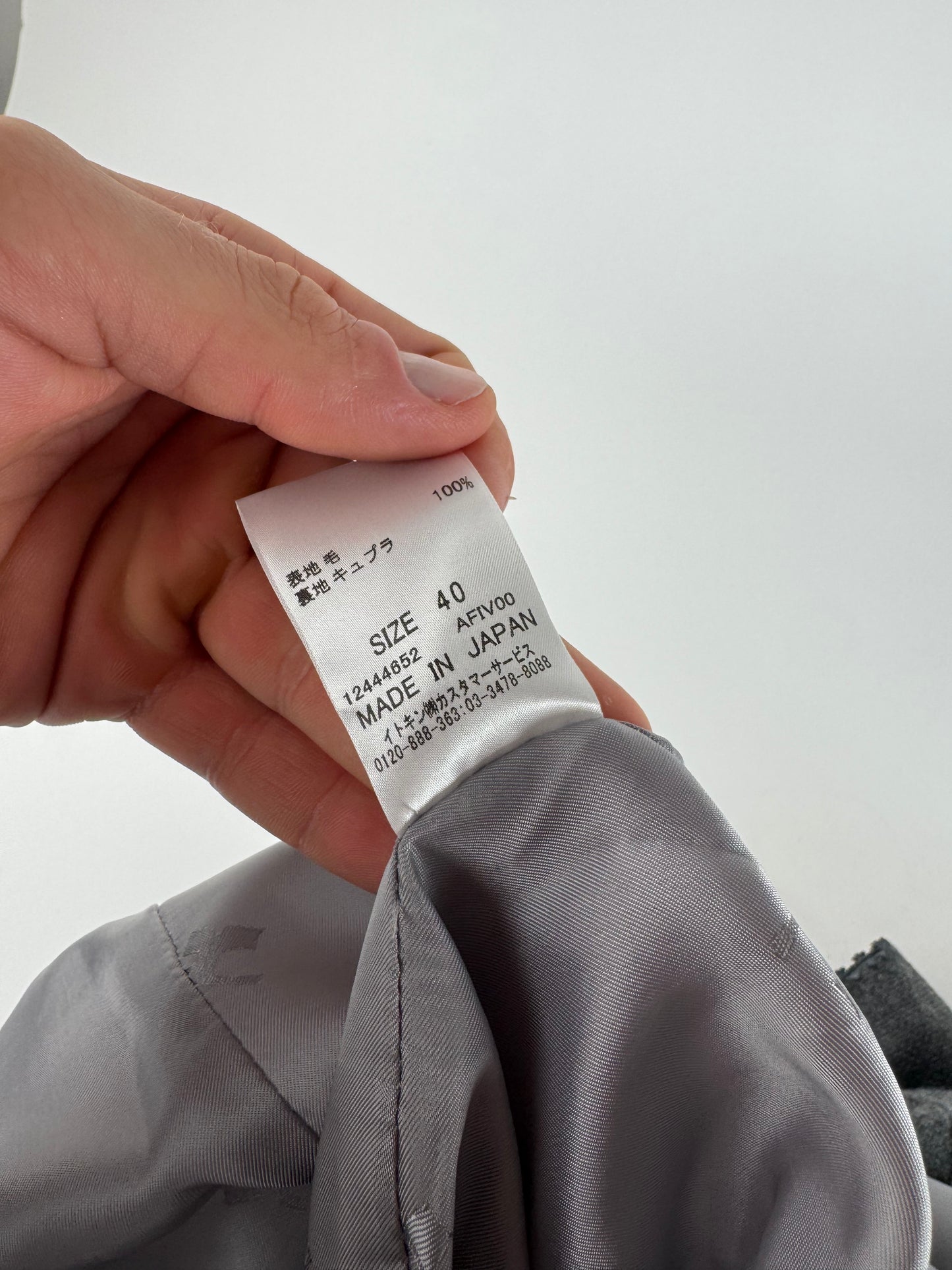 Vintage Courreges Wool Dress Grey 38/M