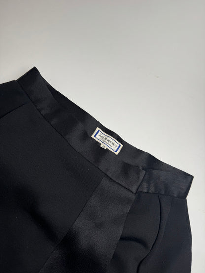 Vintage Yves Saint Laurent Skirt M black