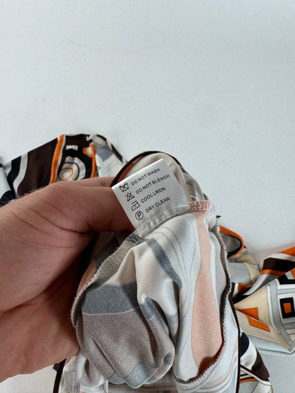 Vintage Pucci Sweatshirt Silk M Orange