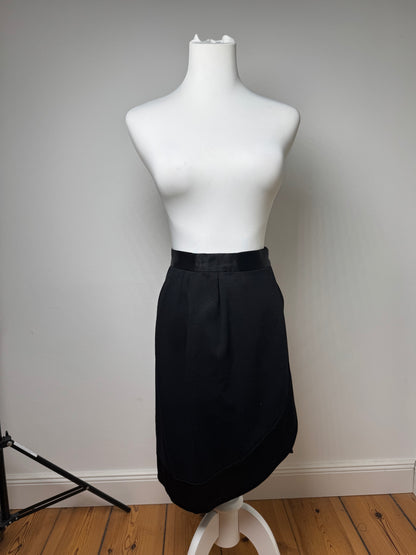 Vintage Yves Saint Laurent Skirt M black