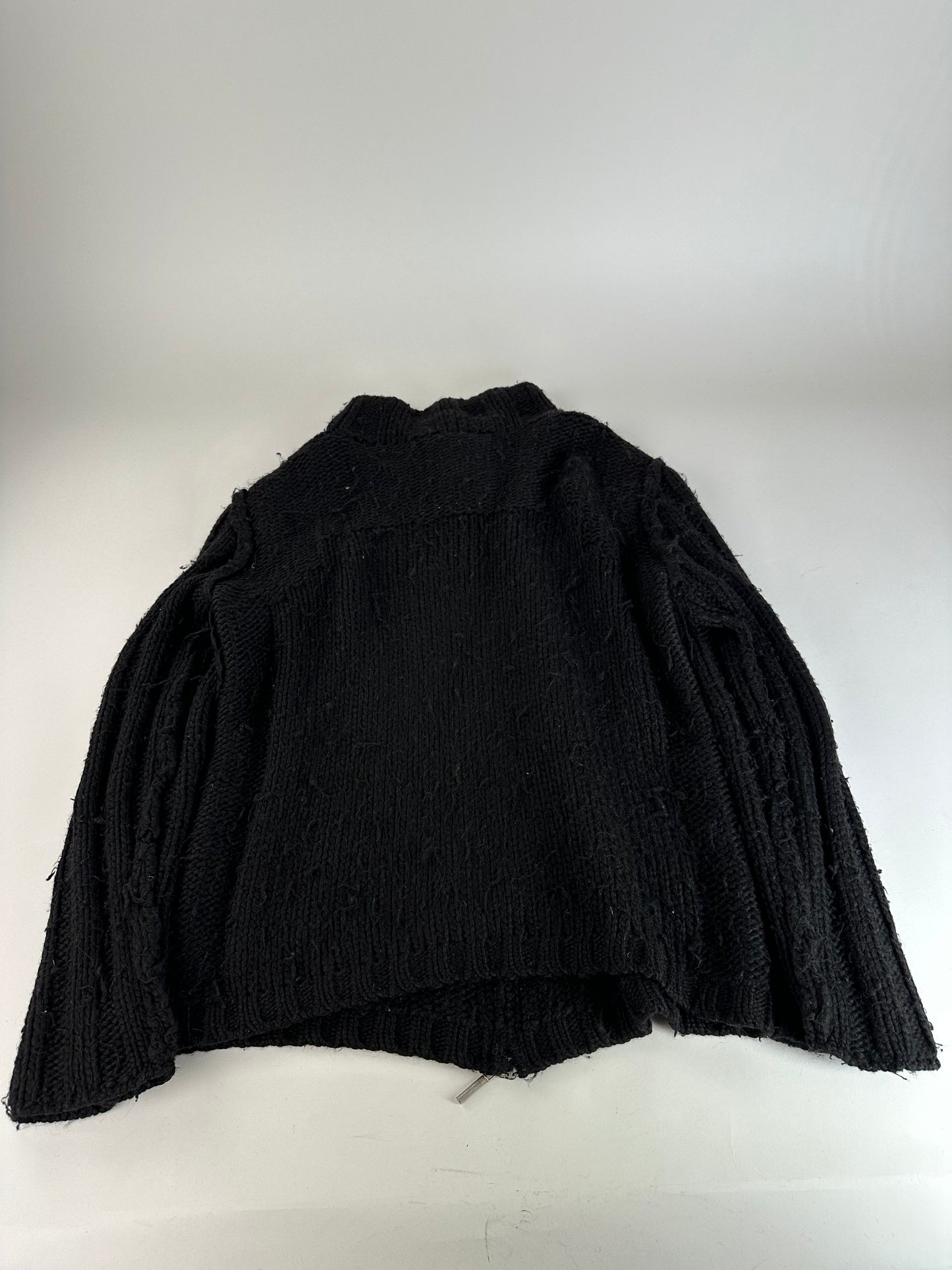 Vintage Cavalli Knitted Jacket Y2K Black Red Green