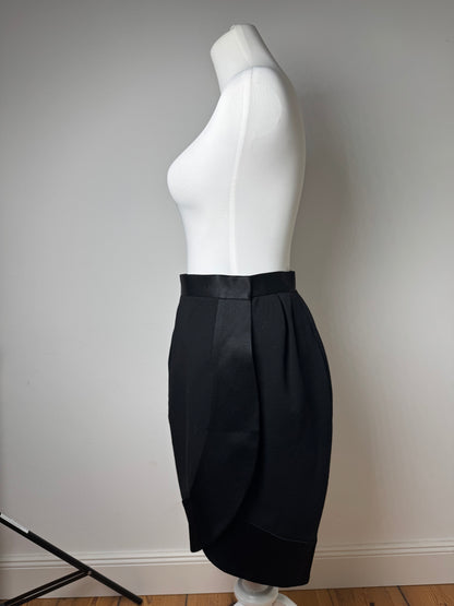 Vintage Yves Saint Laurent Skirt M black