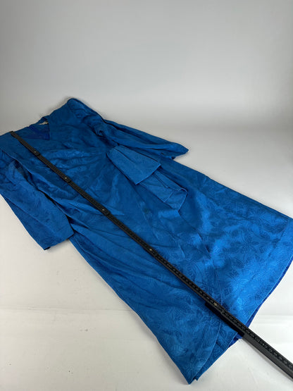 Vintage Givenchy Abstract Dress Blue