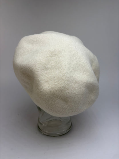Vintage Vivienne Westwood Wool Beret Cream