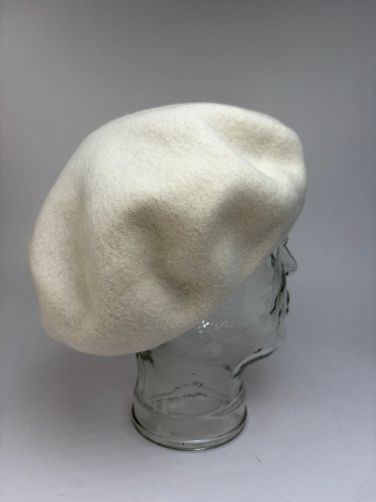 Vintage Vivienne Westwood Wool Beret Cream