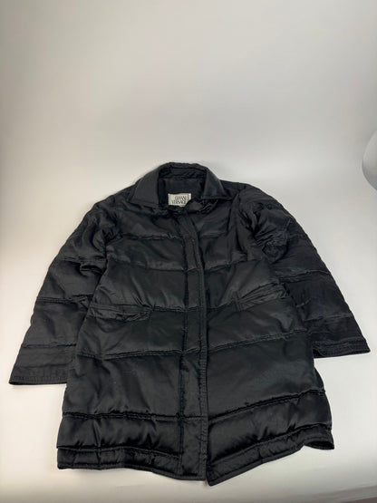 Vintage Gianni Versace Polyester Parka Black 40/L