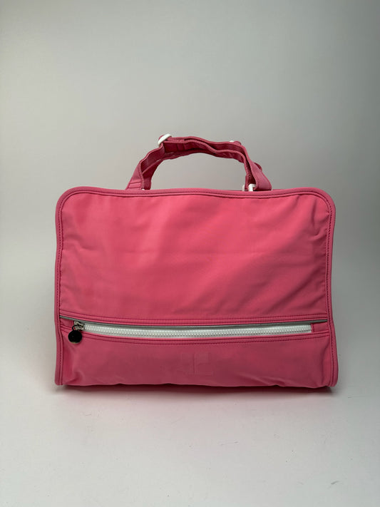 Sac vintage Courrèges en polyester rose