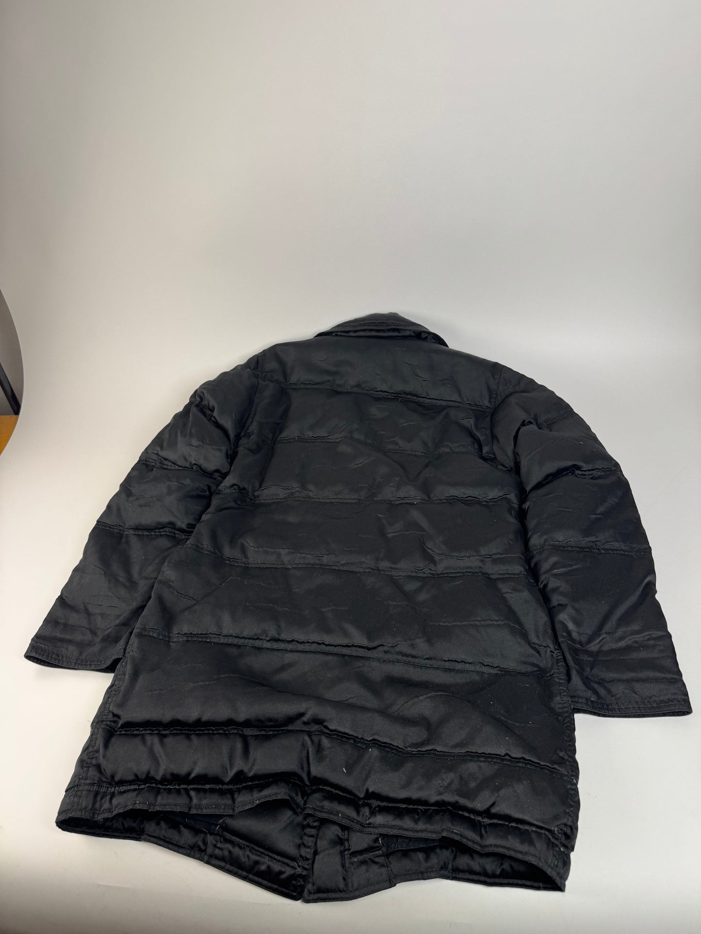 Vintage Gianni Versace Polyester Parka Black 40/L