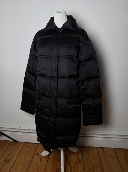 Vintage Gianni Versace Polyester Parka Black 40/L