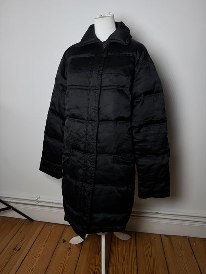 Vintage Gianni Versace Polyester Parka Black 40/L