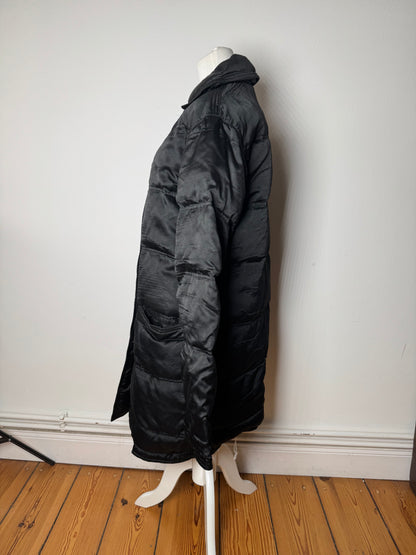 Vintage Gianni Versace Polyester Parka Black 40/L