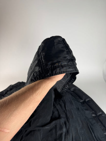 Vintage Gianni Versace Polyester Parka Black 40/L