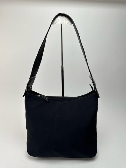 Sac en toile Ferragamo vintage noir