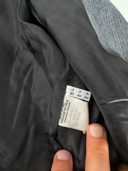 Vintage Fendi Roma Wool Blazer 38/M Grey