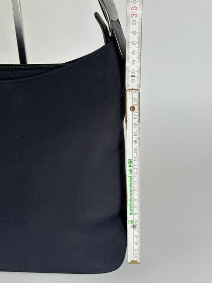 Sac en toile Ferragamo vintage noir