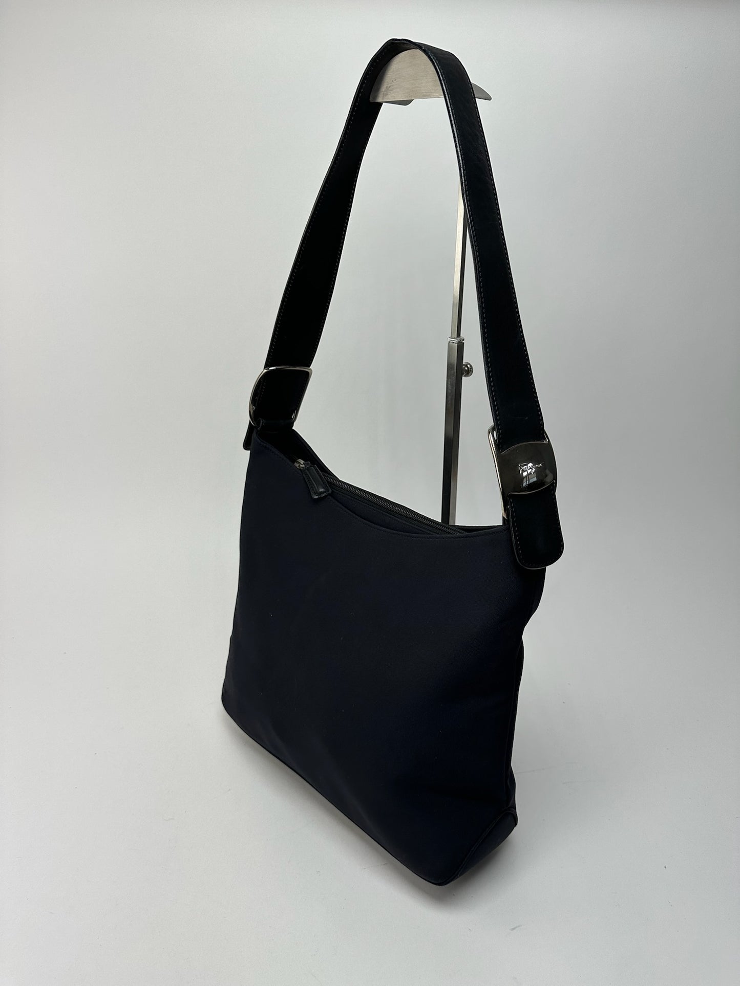 Sac en toile Ferragamo vintage noir