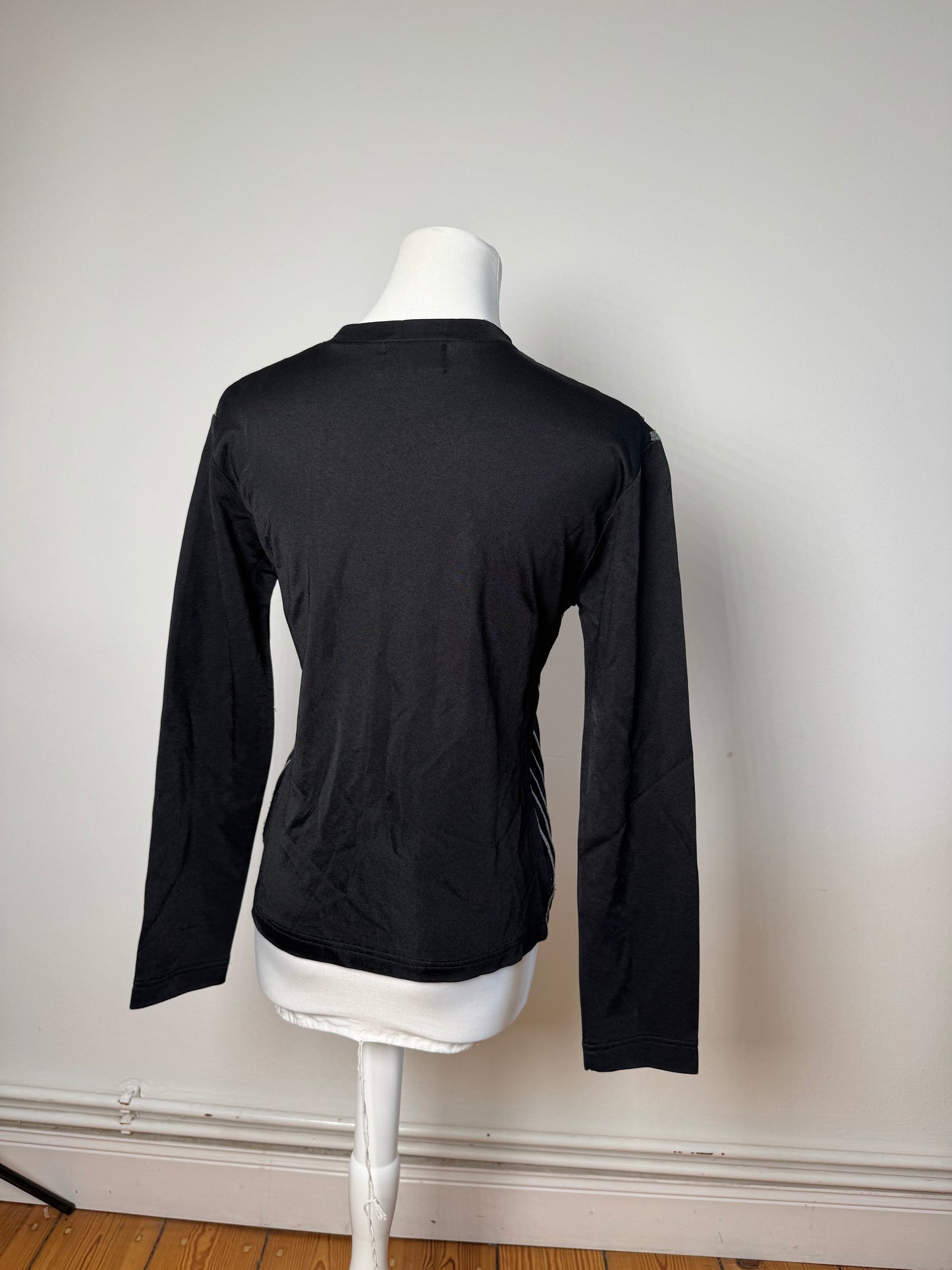 Vintage Fendi Polyester Striped Sweater M