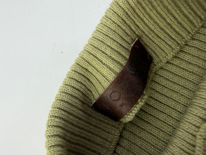 Vintage Loewe Sleeveless Turtleneck Sweater Light Olive M